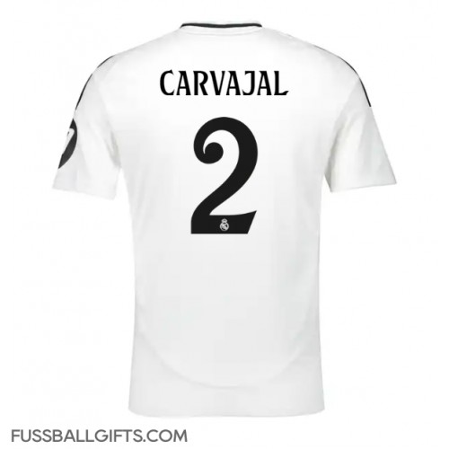 Real Madrid Daniel Carvajal #2 Fußballbekleidung Heimtrikot 2024-25 Kurzarm